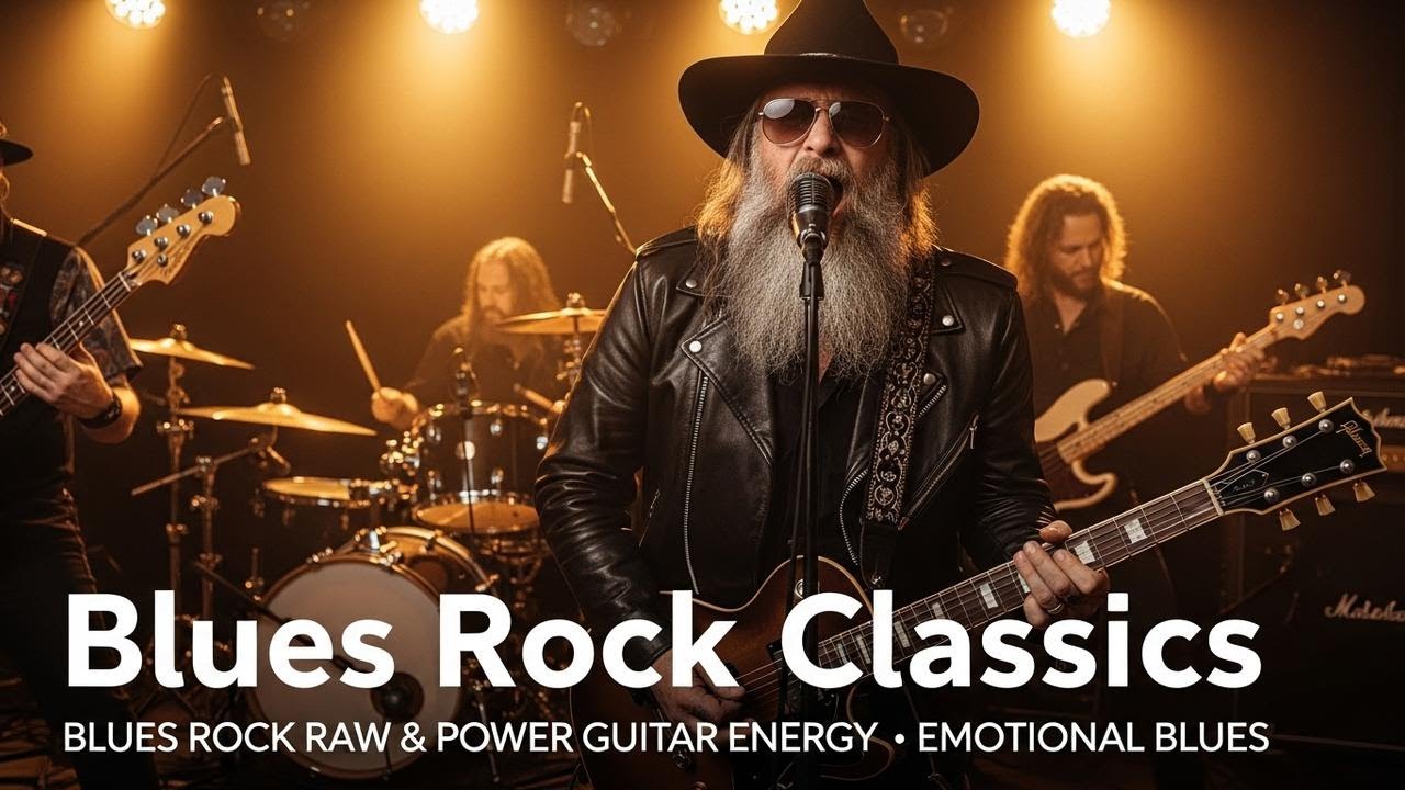 Jimi Hendrix, Deep Purple, Led Zeppelin, AC DC – Classic Rock Journey & Blues Fire
