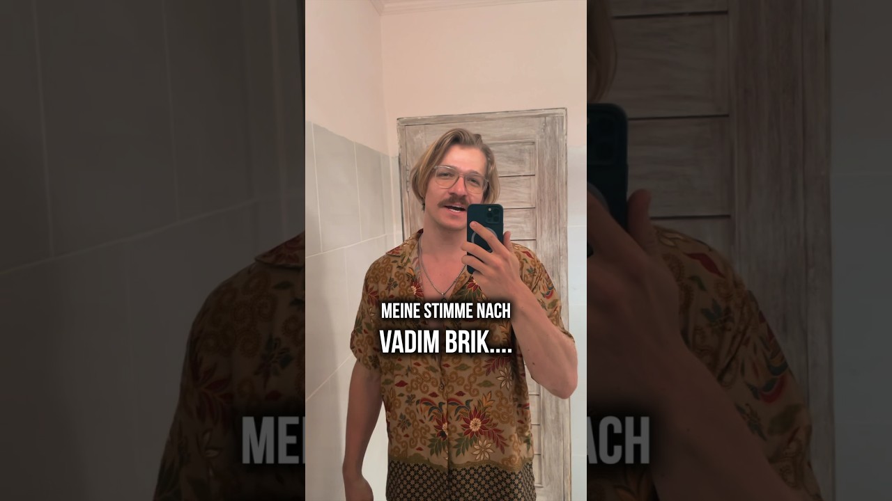 Meine Stimme nach Vadim&hellip;