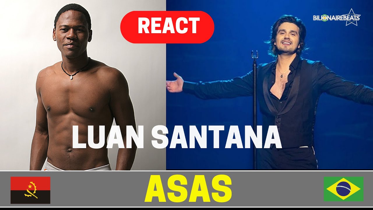 REAGINDO | Luan Santana - ASAS (Vídeo Oficial) | GRINGO REAGINDO | React