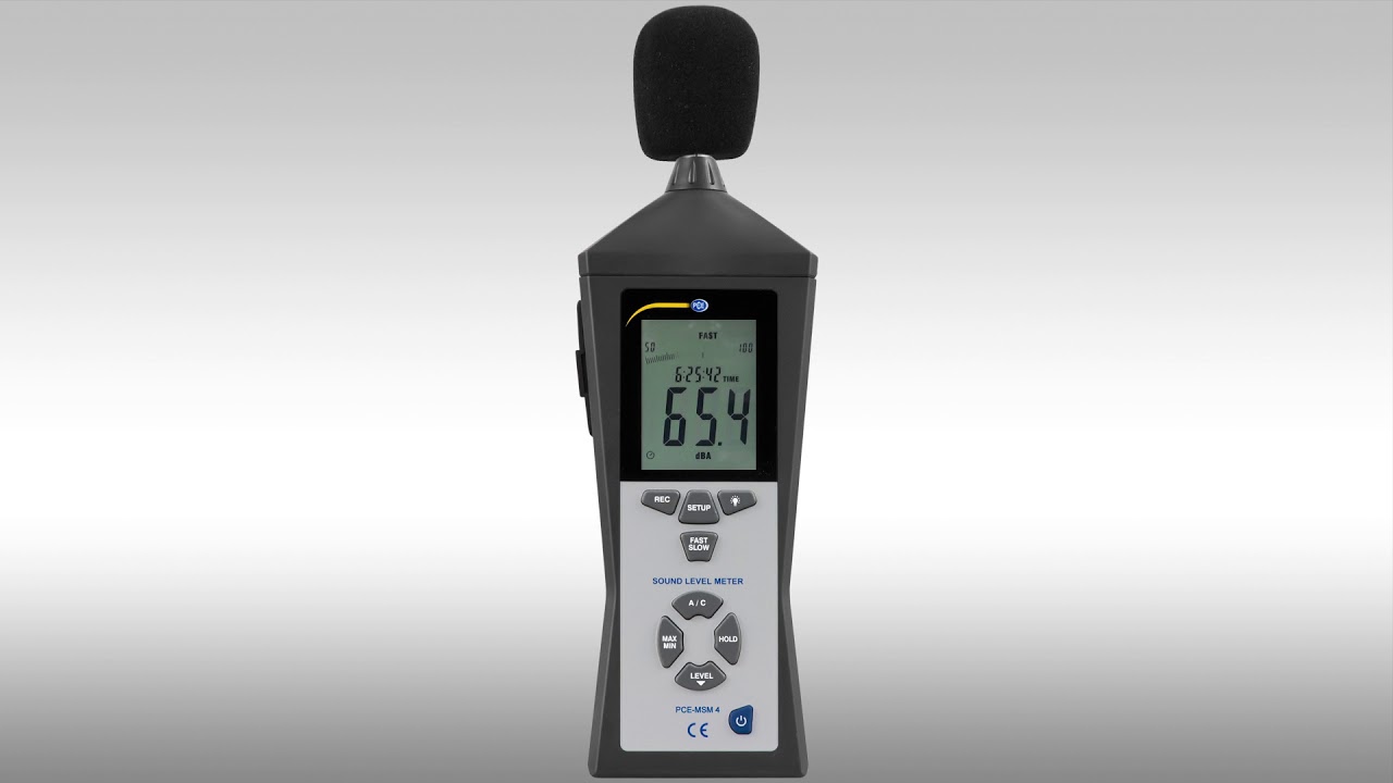 User Manual Sound Level Meter PCE-MSM 4