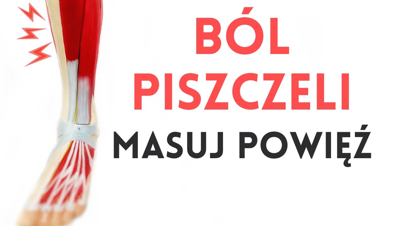 BÓL PISZCZELI po bieganiu, podczas biegania (SHIN SPLINTS) masaż powięzi - dr n.med. Marcin Wytrążek