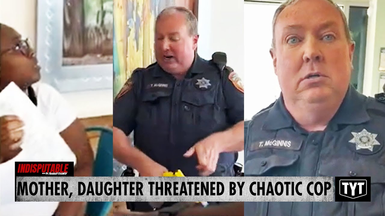 Mother, Daughter Threatened With Taser By Chaotic Cop