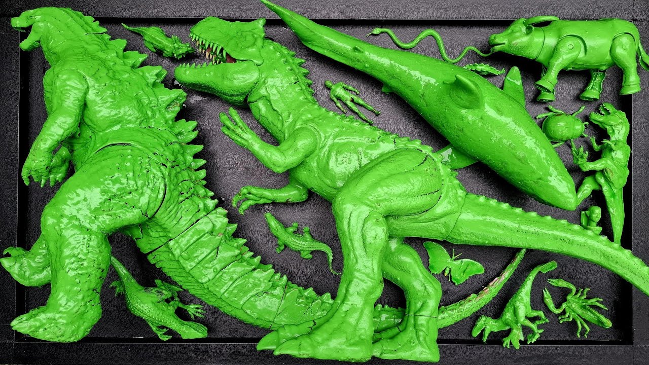 Dinosaurus Jurassic World Dominion:T-Rex/Brachiosaurus/Skibidi/Kingkong/Spiderman/Mosasaurus