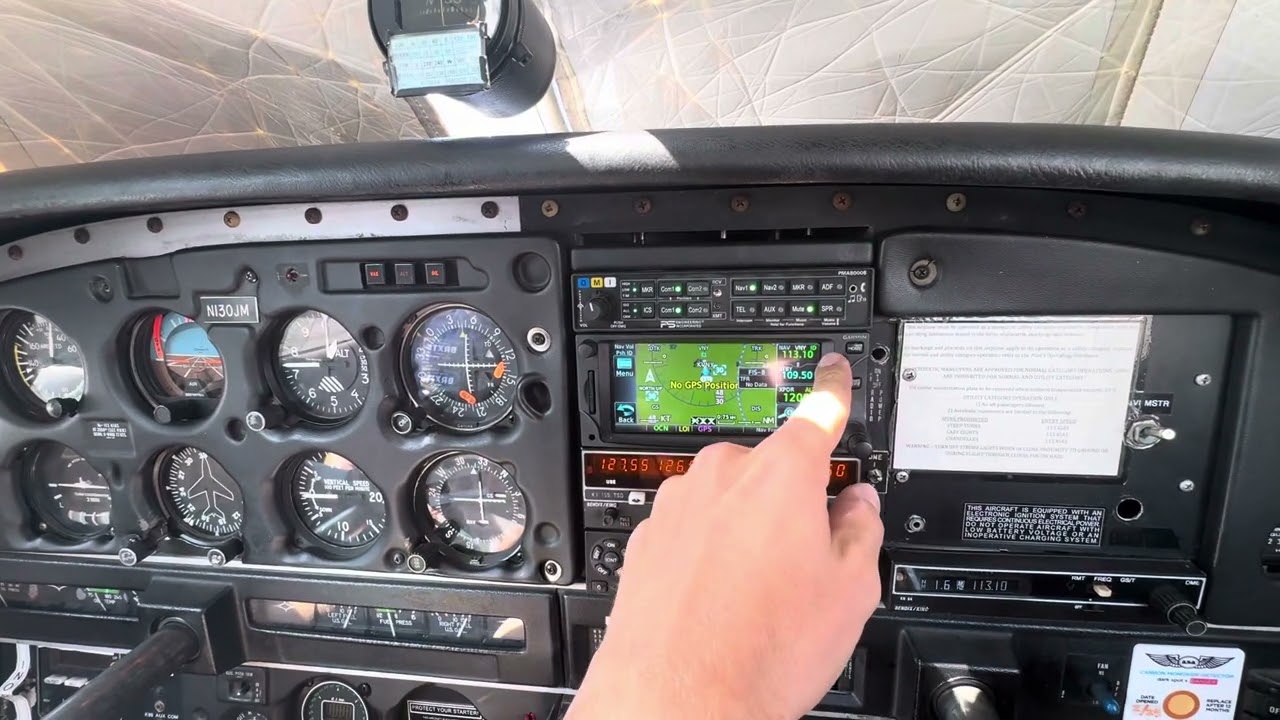Garmin G650 and KX155 VOR Operation