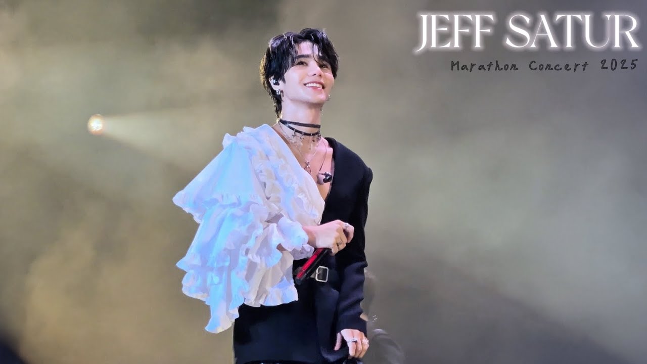 Jeff Satur at Marathon Concert 2025 (Sunny Day) | Full Performance Live Fancam | 2025.08.09