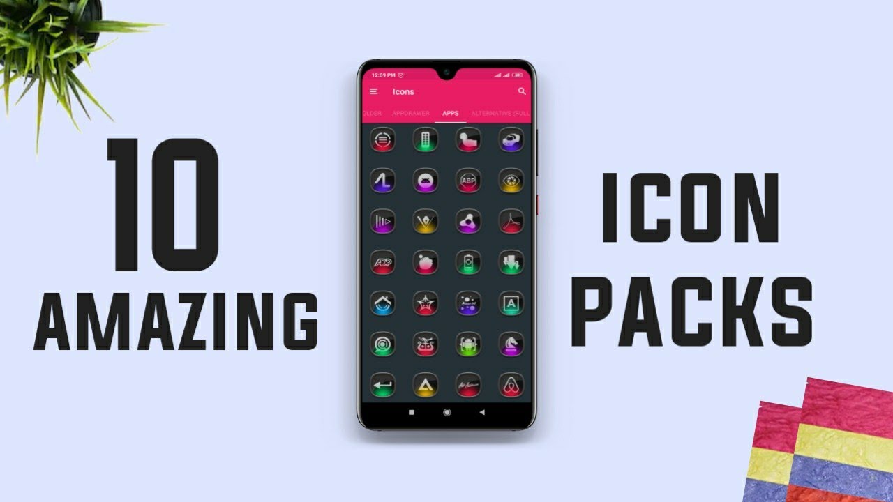 Top 10 Amazing Icon Packs 2020 ! || Icon packs for android