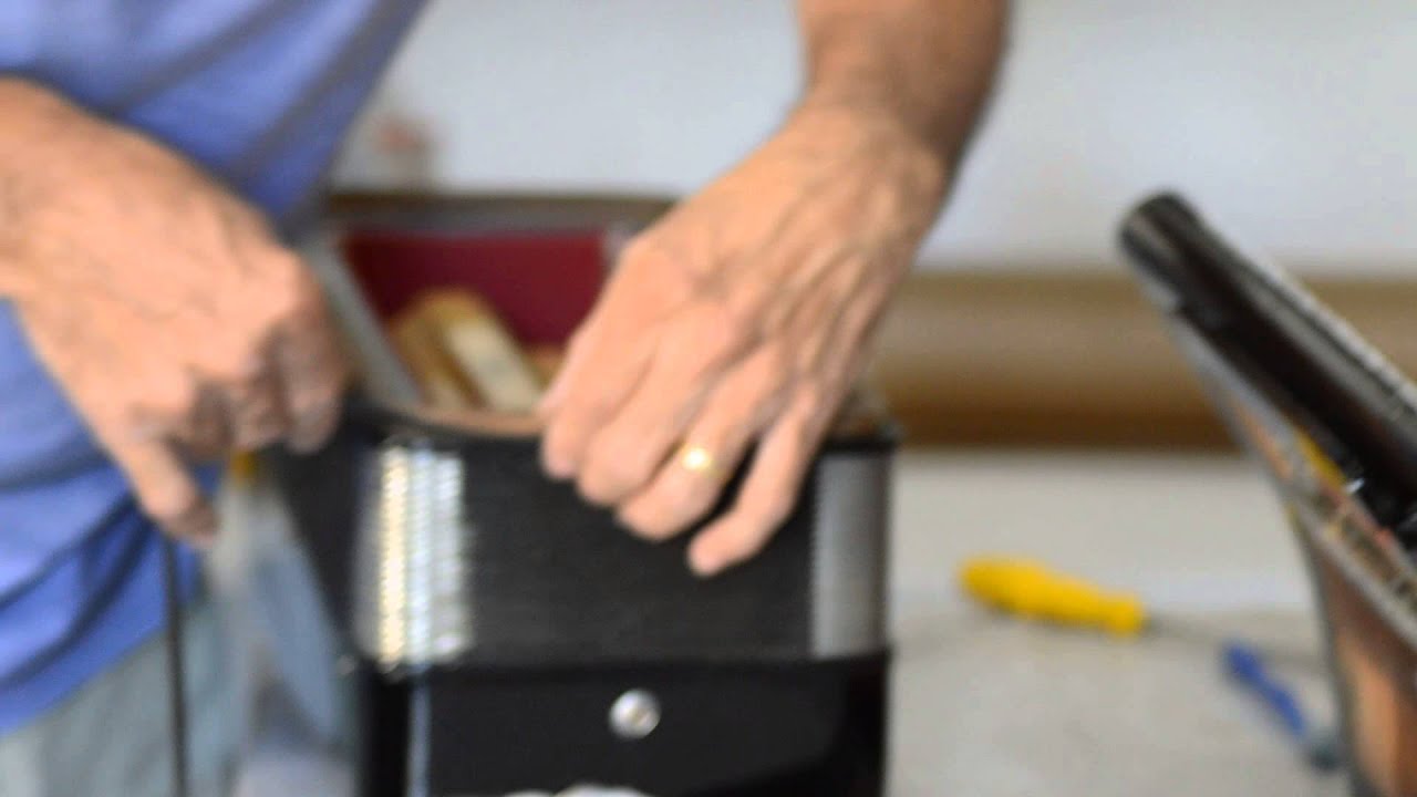 Trocando Vedação do Fole - Acordeon