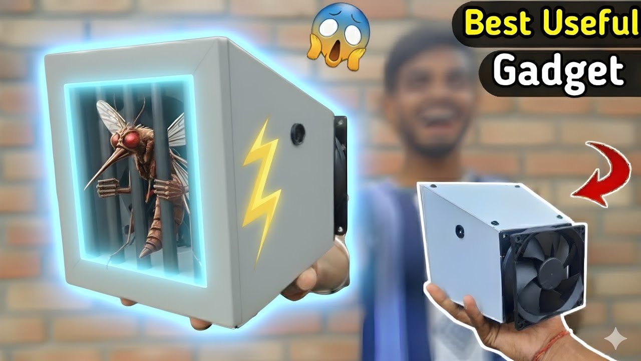 घर पर बनाओ दमदार Mouqito Killer Machine | how to make mosquito killer Machine | AK technical amrit