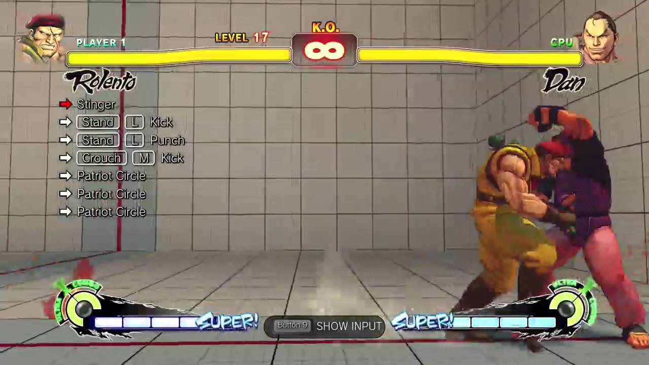 USF4 New Trials Blind: Rolento
