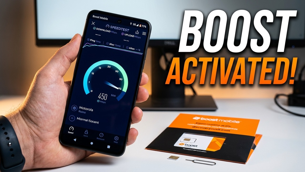 Активация мобильной SIM-карты Boost на разблокированном устройстве (настройка 2024)