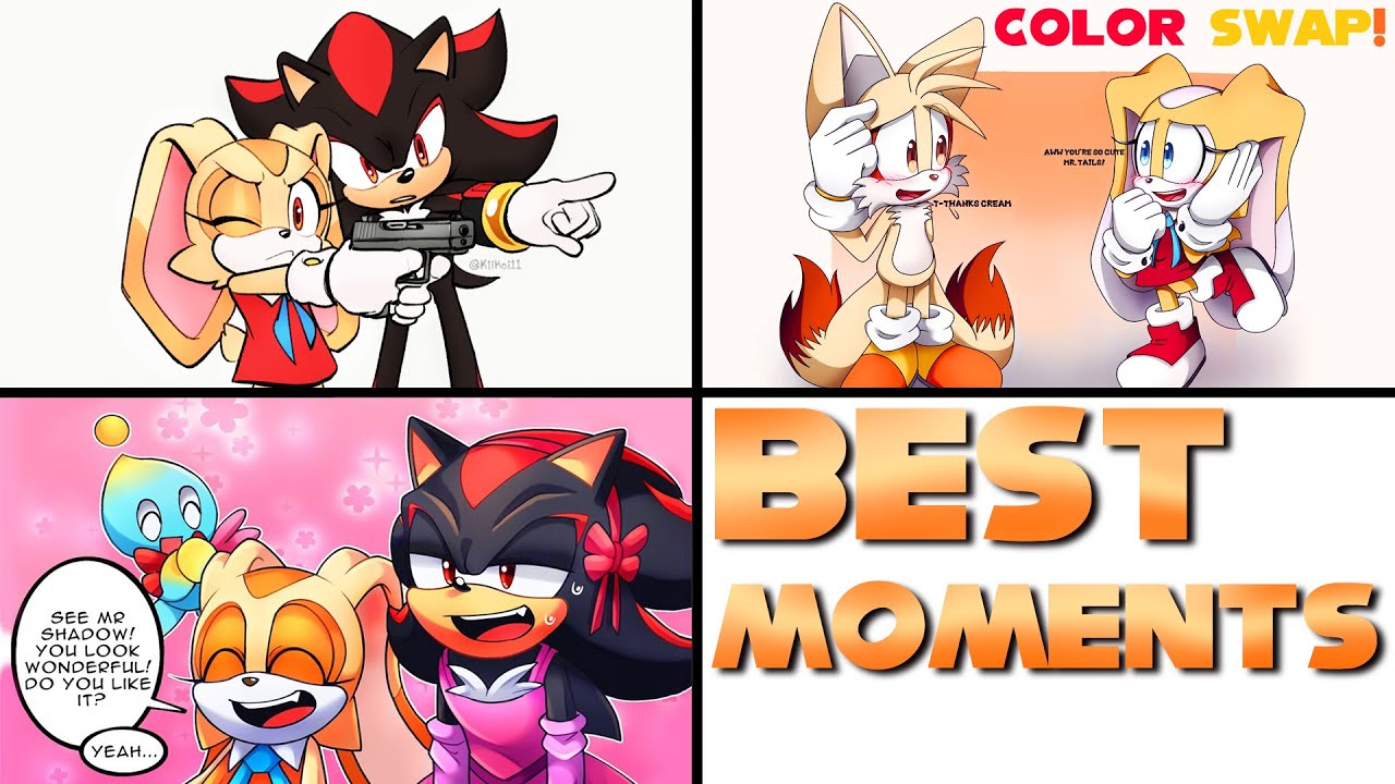 Лучшее от Cream the Rabbit - Лучшие моменты Cream в сборнике комиксов Sonic Comic Dub