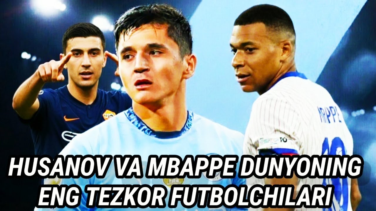 HUSANOV - DUNYONING ENG TEZKOR FUTBOLCHISI