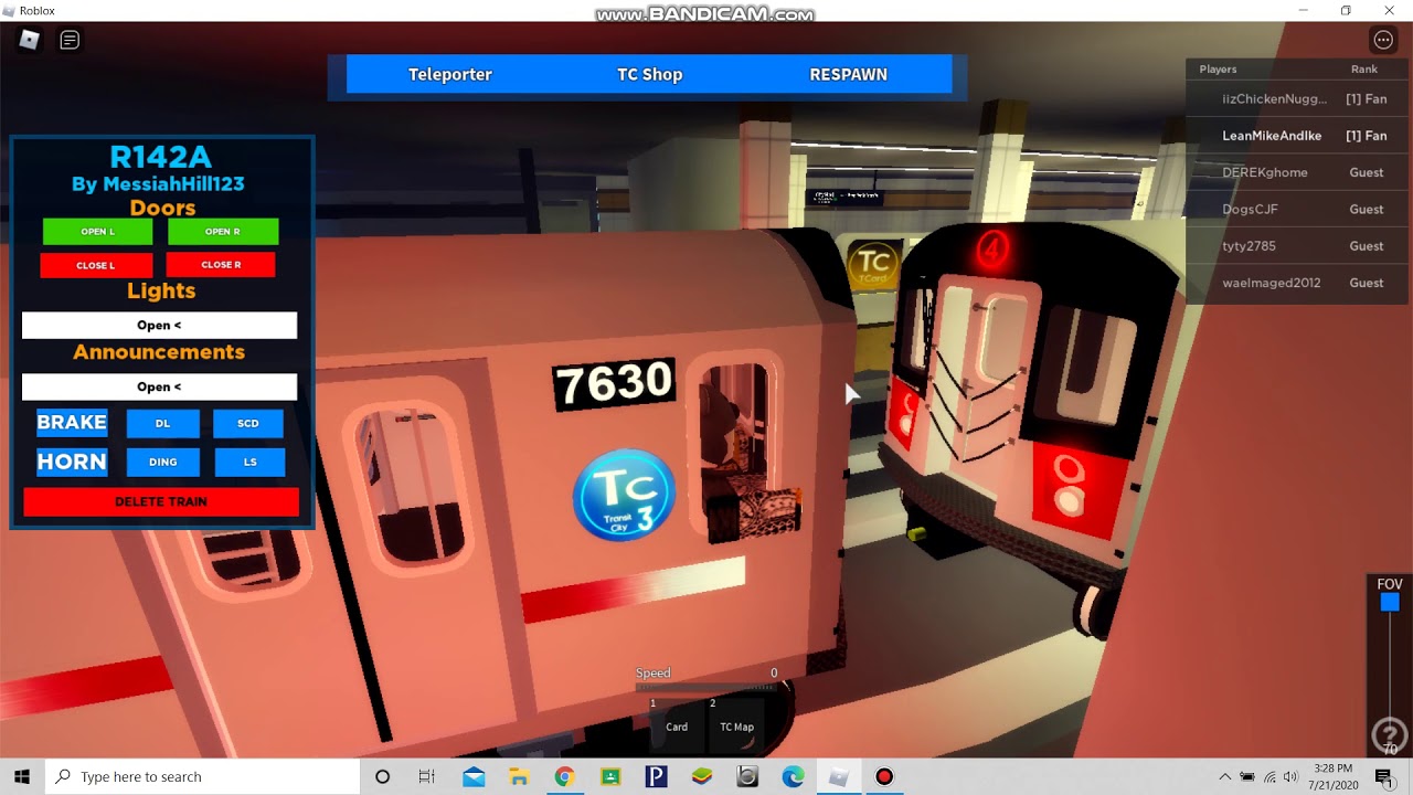 Transit City 3: Driving a 4 Train to Grand Central with Heavy Traffic