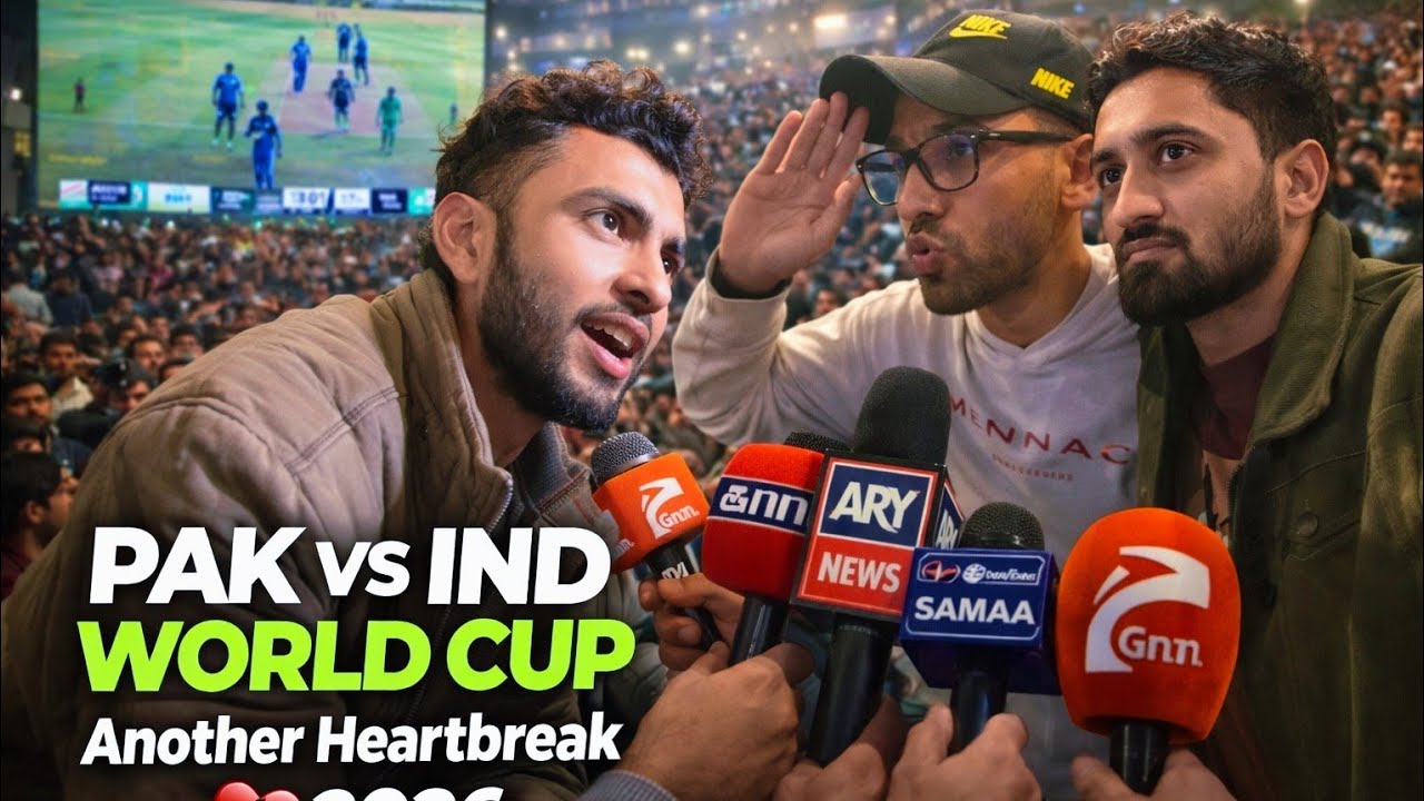 .PAK vs IND World Cup 2026 🇵🇰🇮🇳 | Another Heartbreak 💔 | Global Village Lahore | Massive Crowd Vlog🔥