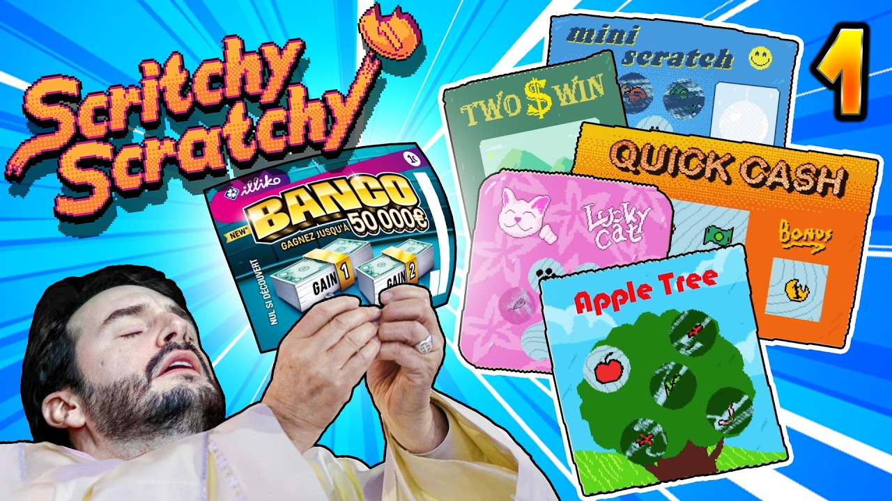 MILLE MILLIONS DE JEUX &Agrave; GRATTER !! -Scritchy Scratchy- [CLICKER LOTO]