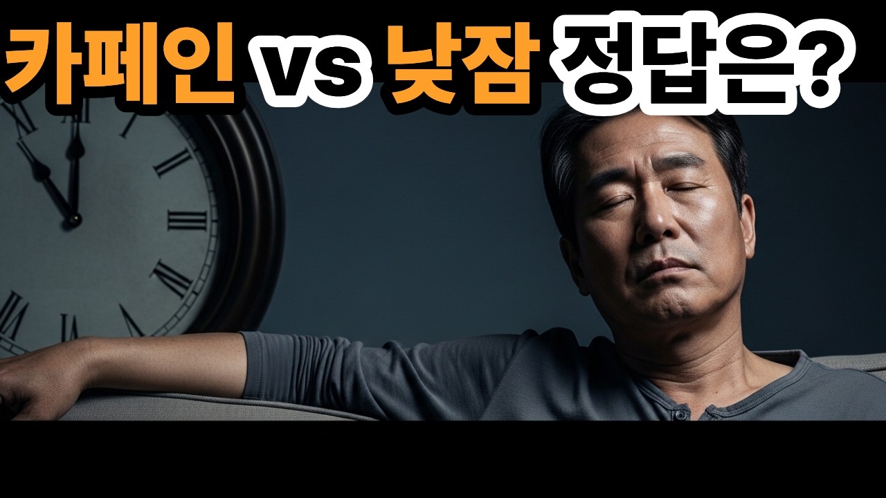 “낮잠, 잘 자면 약이고 잘못 자면 병입니다｜중년 낮잠의 진실”