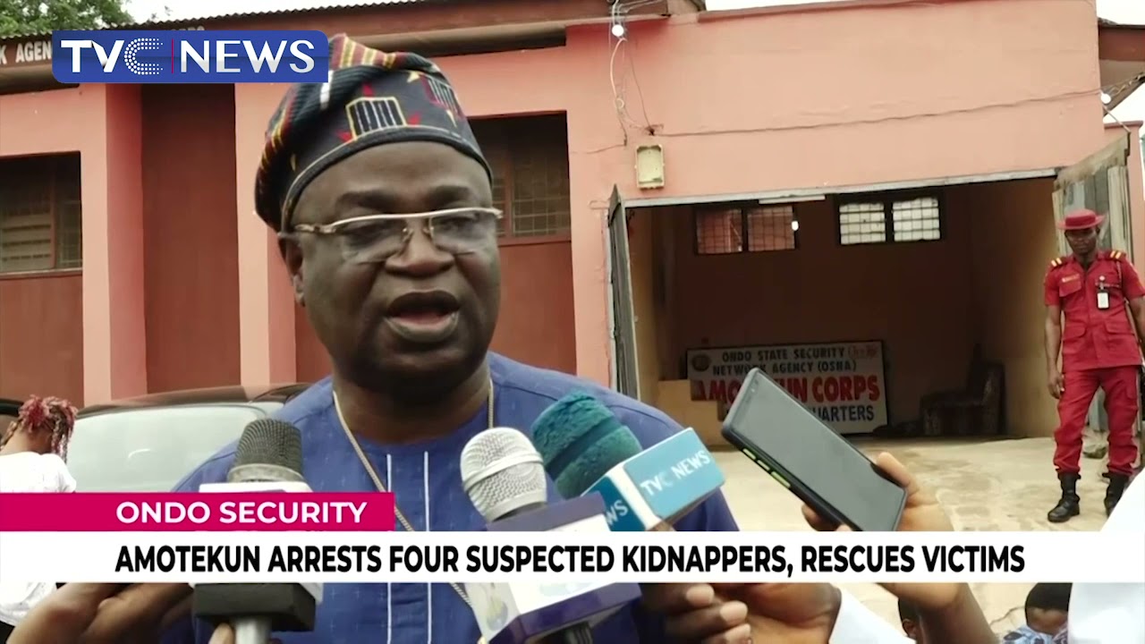 Amotekun Arrests Four Suspected Kidnappers, Rescues Victims