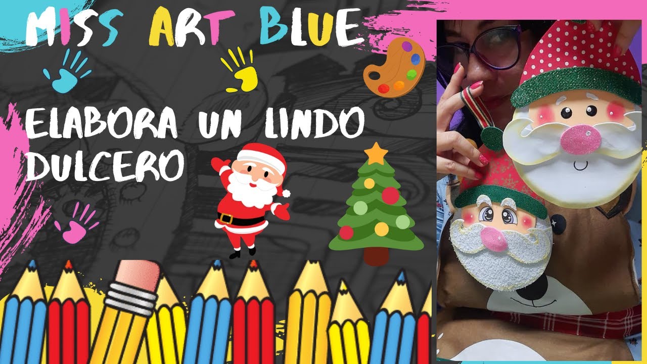 COMO hacer DULCEROS para niños de NAVIDAD