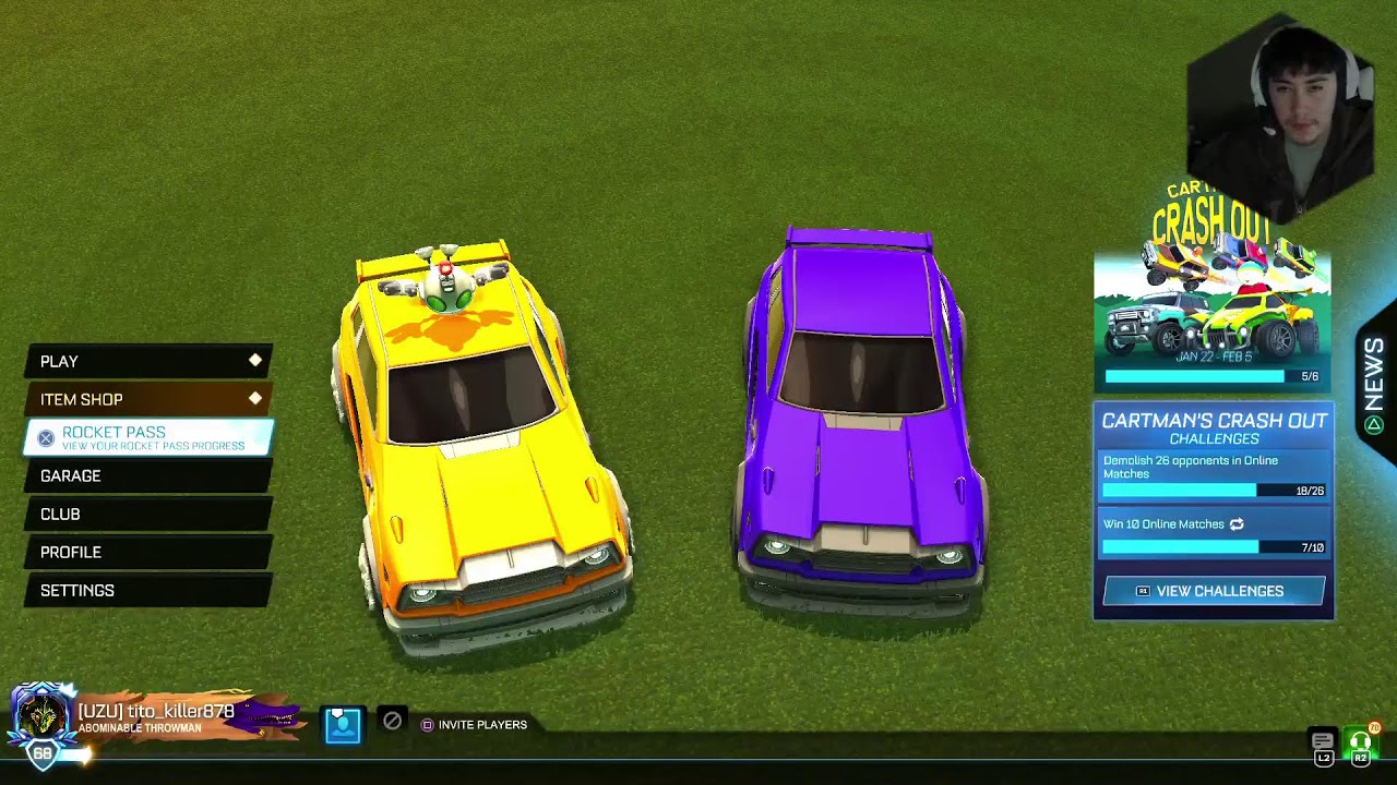 Rocket League Competitive Grind Tap In !!!