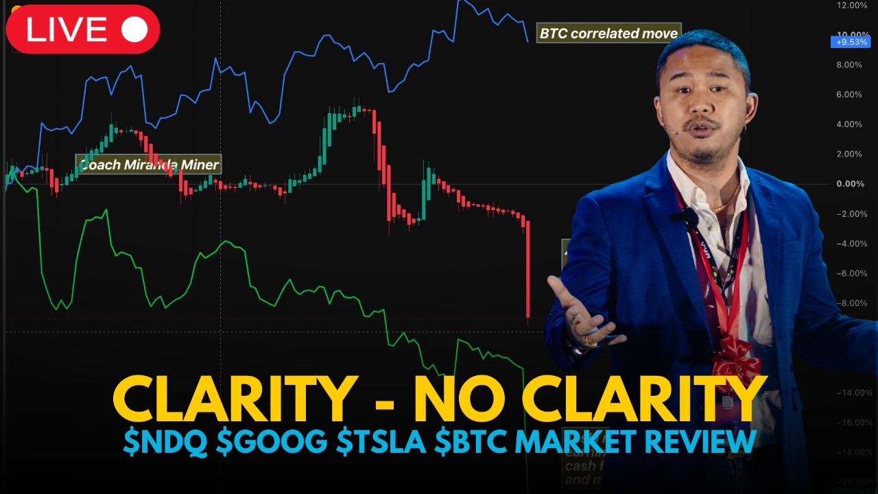 IS THE CLARITY BILL DEAD? WILL BTC CORRELATE MORE TO TRADFI?