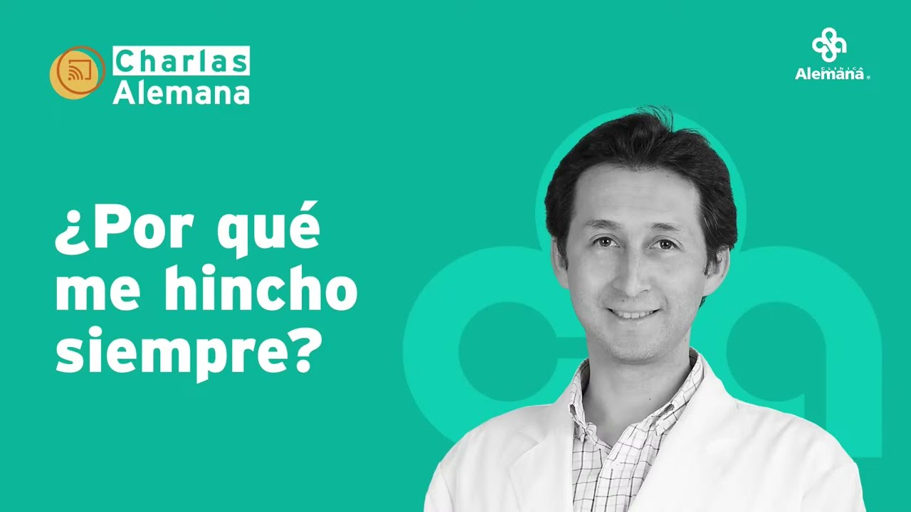 ¿Por qué me hincho siempre? | Charla Alemana
