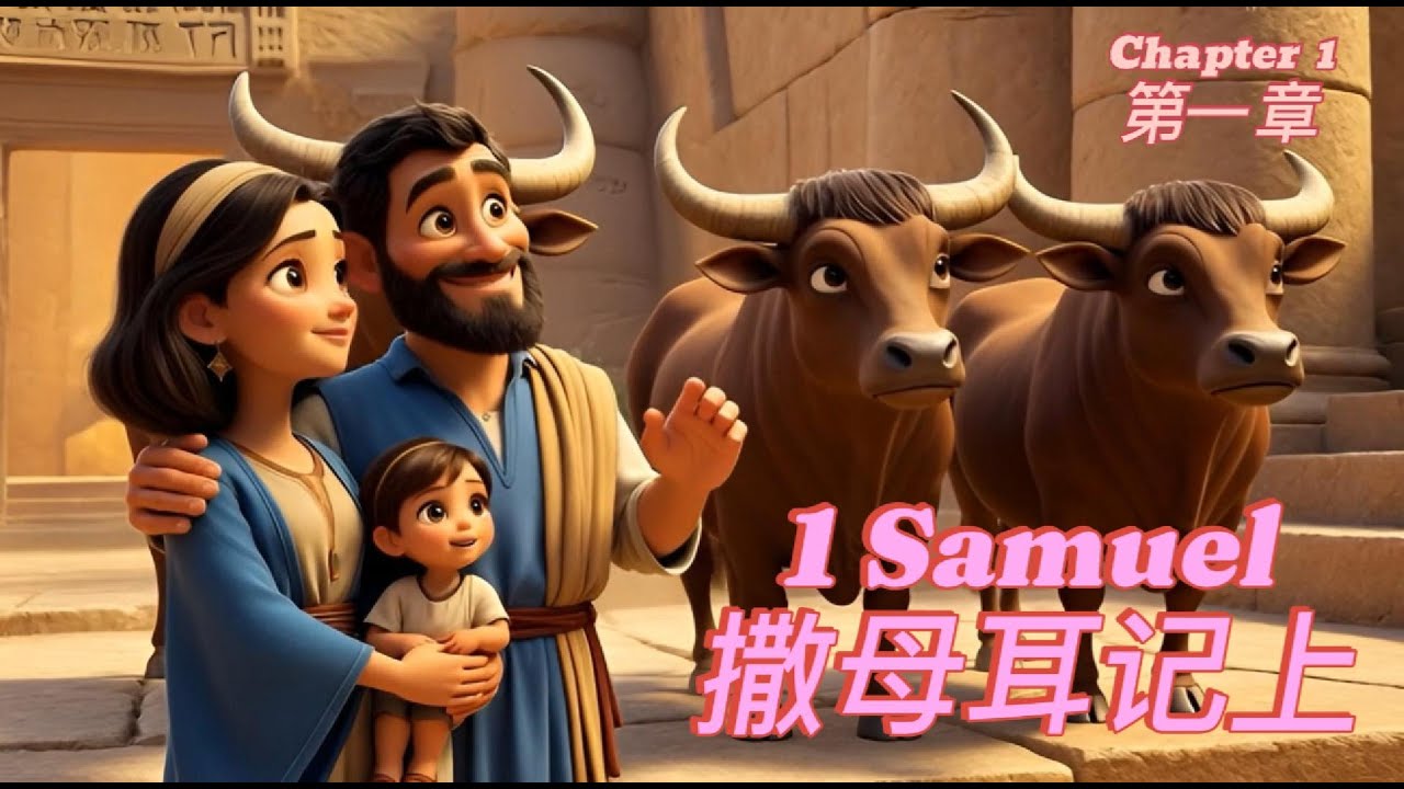 Samuel - chapter 1 | 撒母耳记上 （1）Bible Story 3D Disney-Pixar | 圣经故事 3D 迪斯尼动画