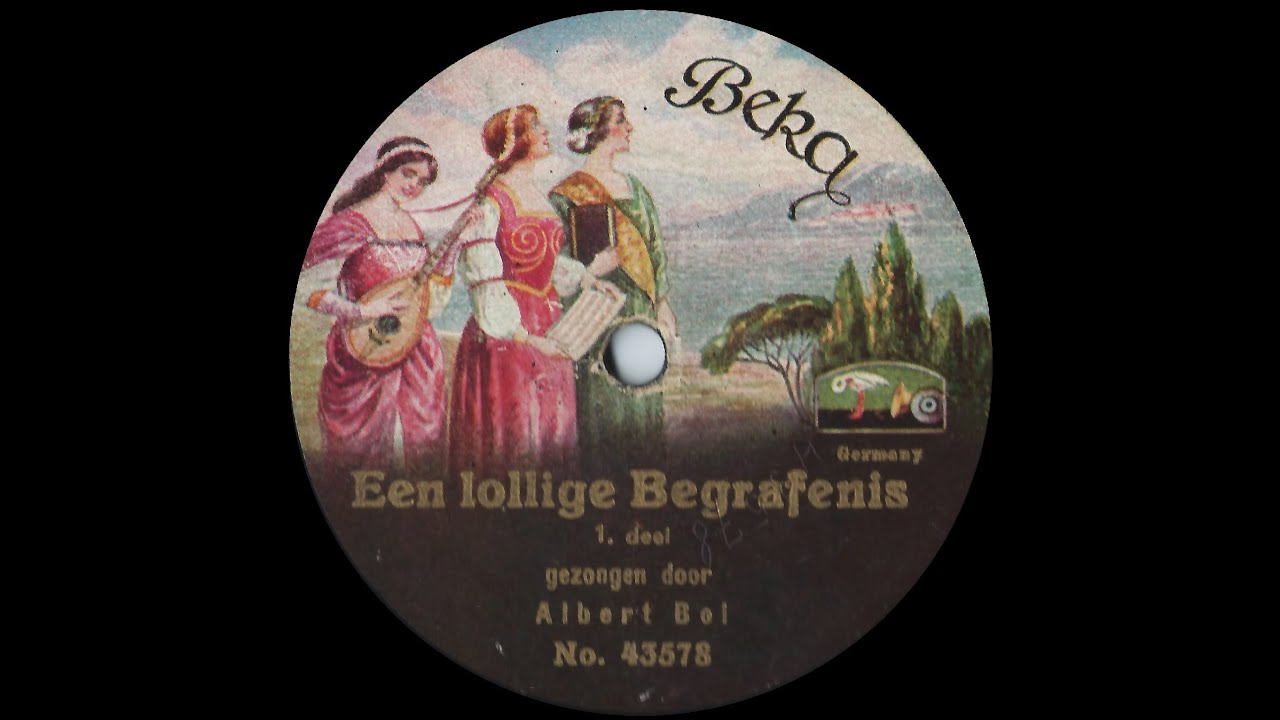 Een Lollige Begrafenis - Albert Bol (1919)