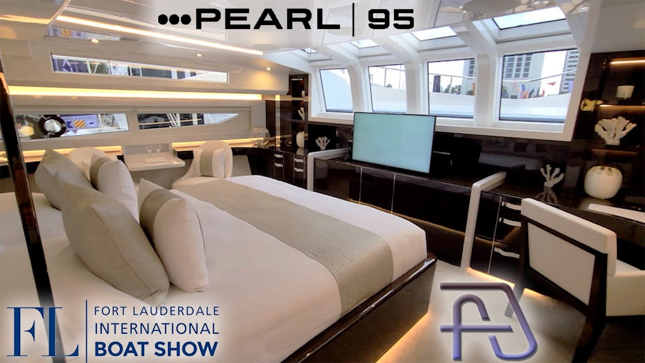 Pearl Yachts - PEARL 95 - US Premiere FLIBS 2020 - Exquisite $7.9 Million 95-foot British Superyacht