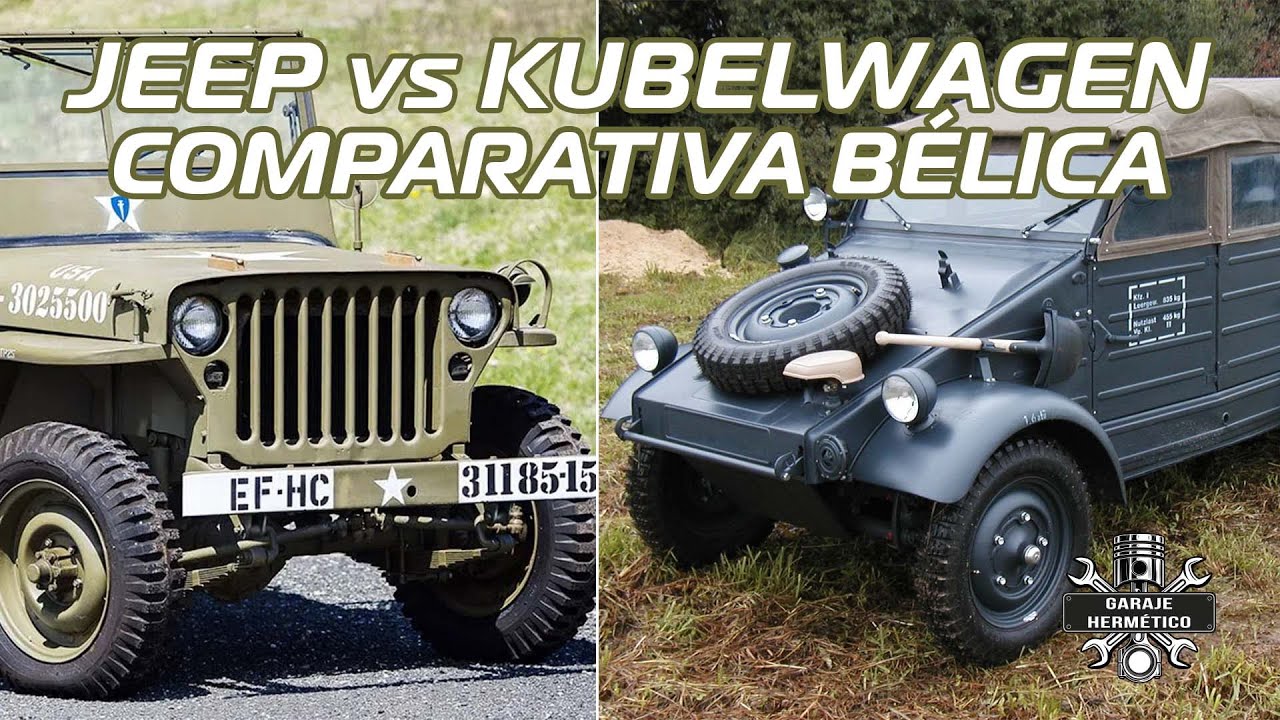 JEEP vs KUBELWAGEN: Comparativa SEGUNDA GUERRA MUNDIAL