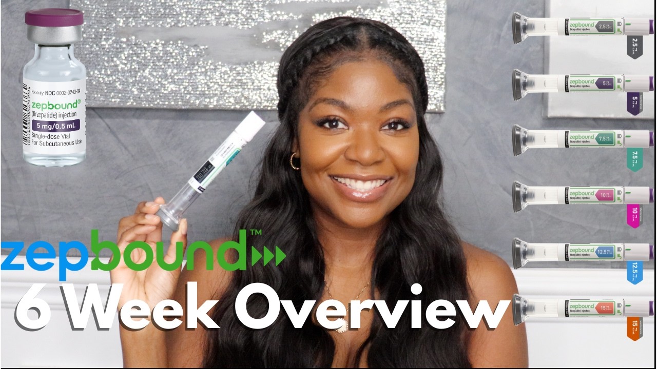 Zepbound for Weight Loss - 6 Week Overview + Weight Loss Update!