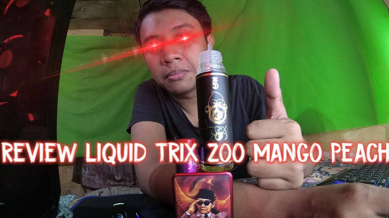 LIQUID TRIX ZOO MANGO PEACH  #VAPE