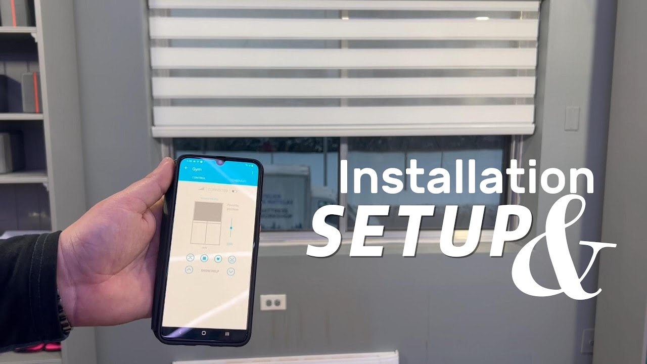Smart Blinds Installation and Set Up