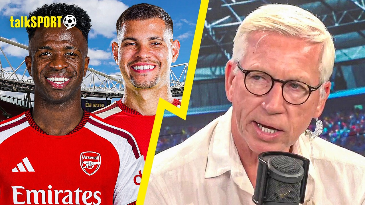 Alan Pardew BACKS Arsenal to sign Vinicius Jr and WEIGHS IN on Bruno Guimaraes LINKS!