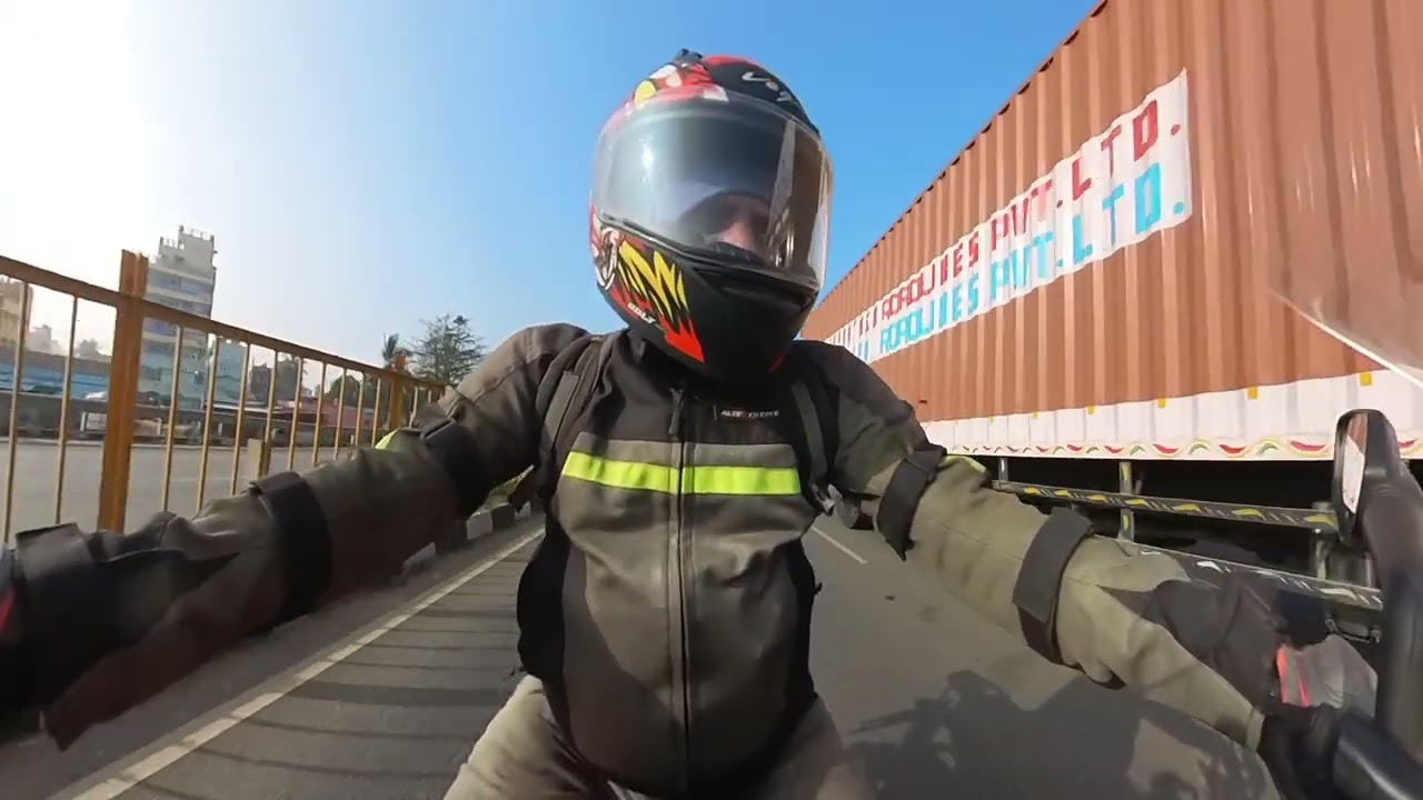 Daughter Gift Ride | Bengaluru - Kolar #daughter #insta360 #kolar #hondacb300f