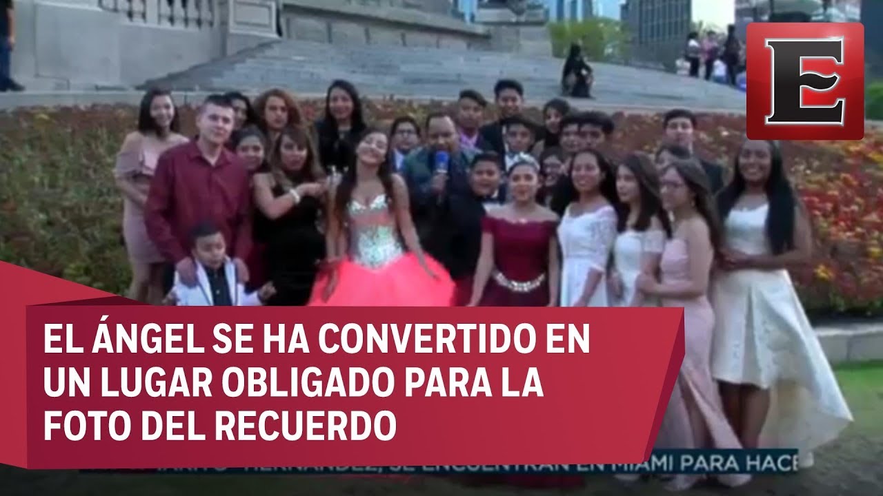 Mitos y ritos: Foto de XV años en el Ángel de la Independencia