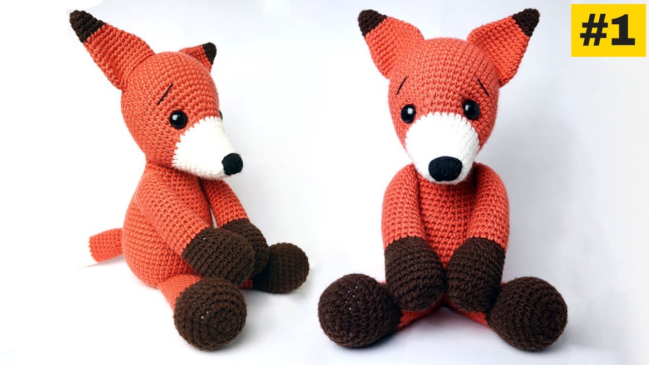 Amigurumi Kolay Tilki Yapımı #1 - Amigurumi - DIY
