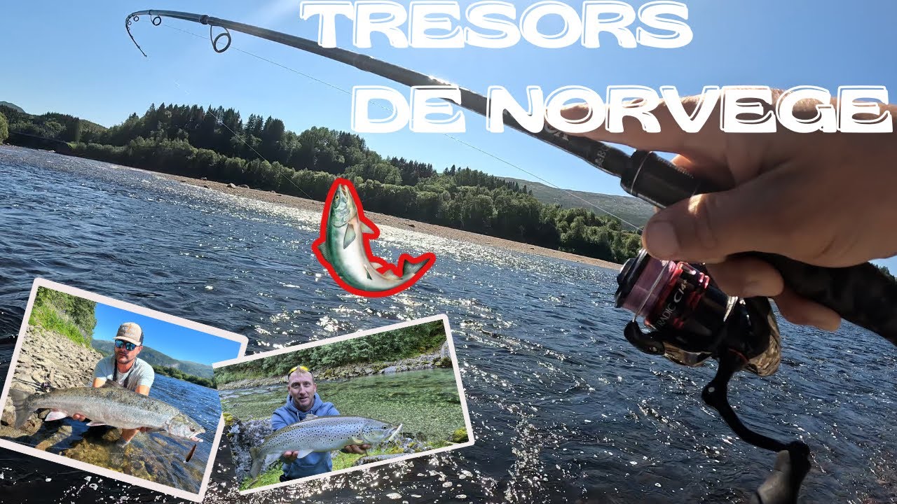 TRESORS de NORVEGE, à la recherche des SAUMONS GEANTS ! #saumon #friends #fishing #unique