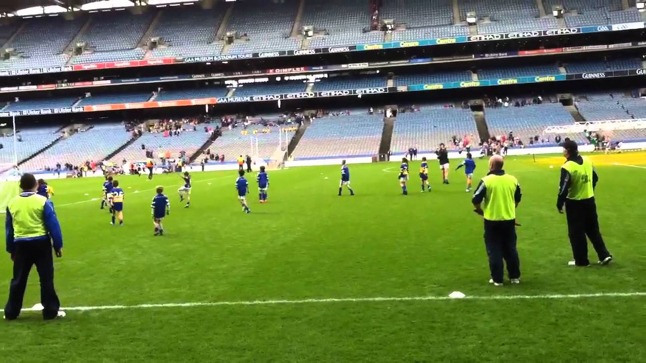 Dan and Ava Croke park 2012