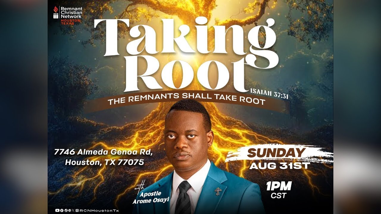 TAKING ROOTS II SPECIAL SUNDAY II APOSTLE AROME OSAYI || 31-08-25