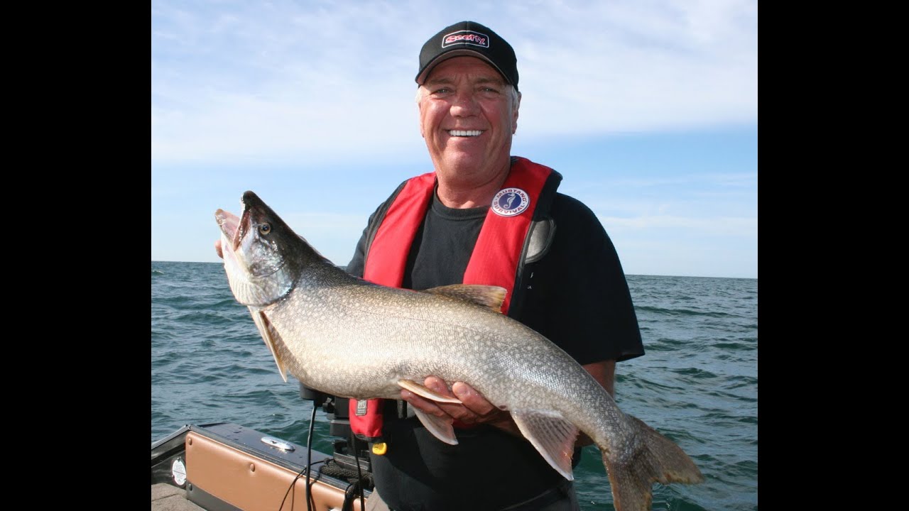 OUTDOOR PASSION, EASTERN LAKE ONTARIO GIANT LAKE TROUT !!!!
