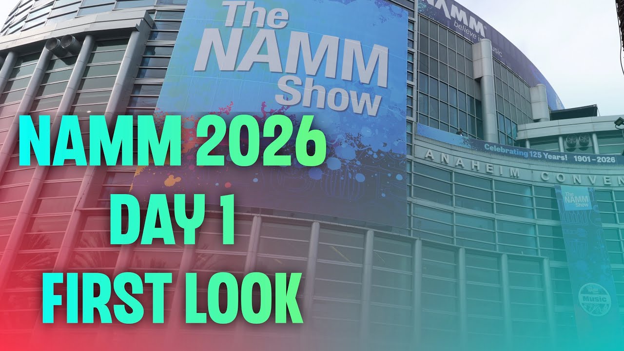 NAMM 2026 Day 1 First Look & ESP Guitars USA