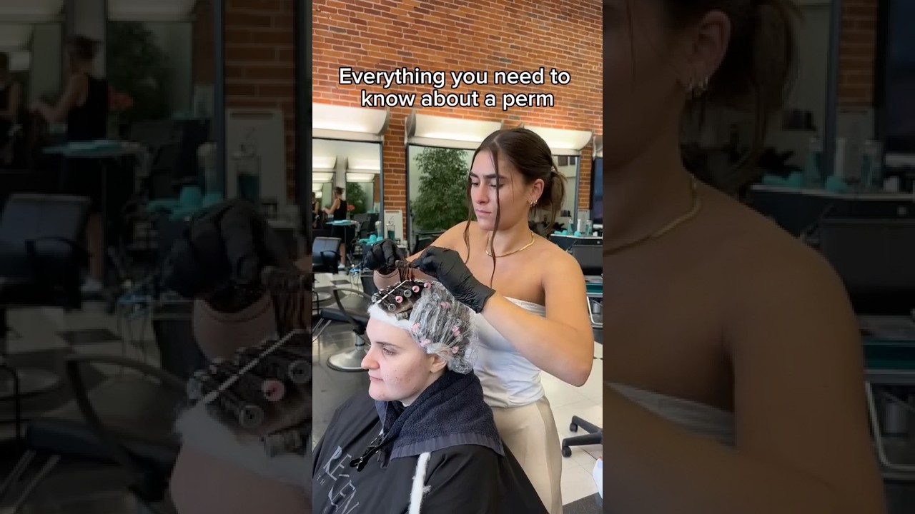 Everything you need to know about a perm #perming #haircare #relatable #curlyhair