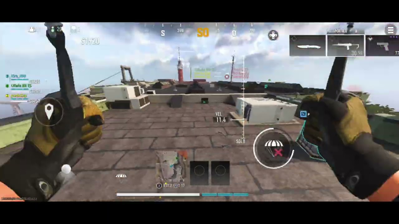 MAIS UM DIA DE WARZONE MOBILE/ Cair com algumas players 