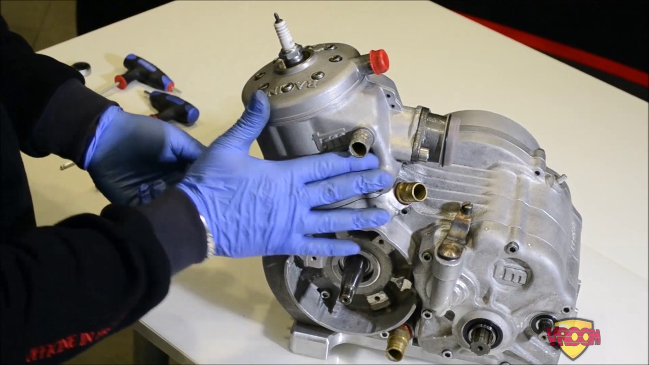 Smontaggio motore TM kv95 125cc - Parte 1