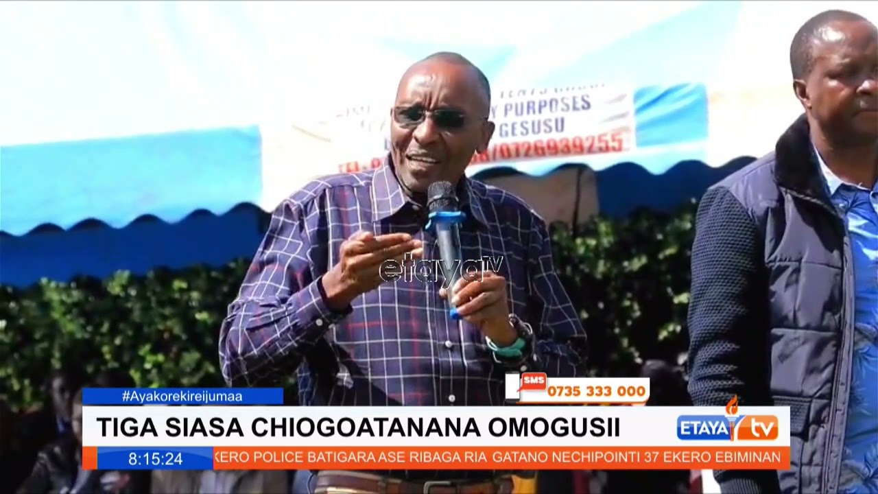 Gusii leaders dismiss claims that Governor Simba Arati is fighting Fred Matiangi,