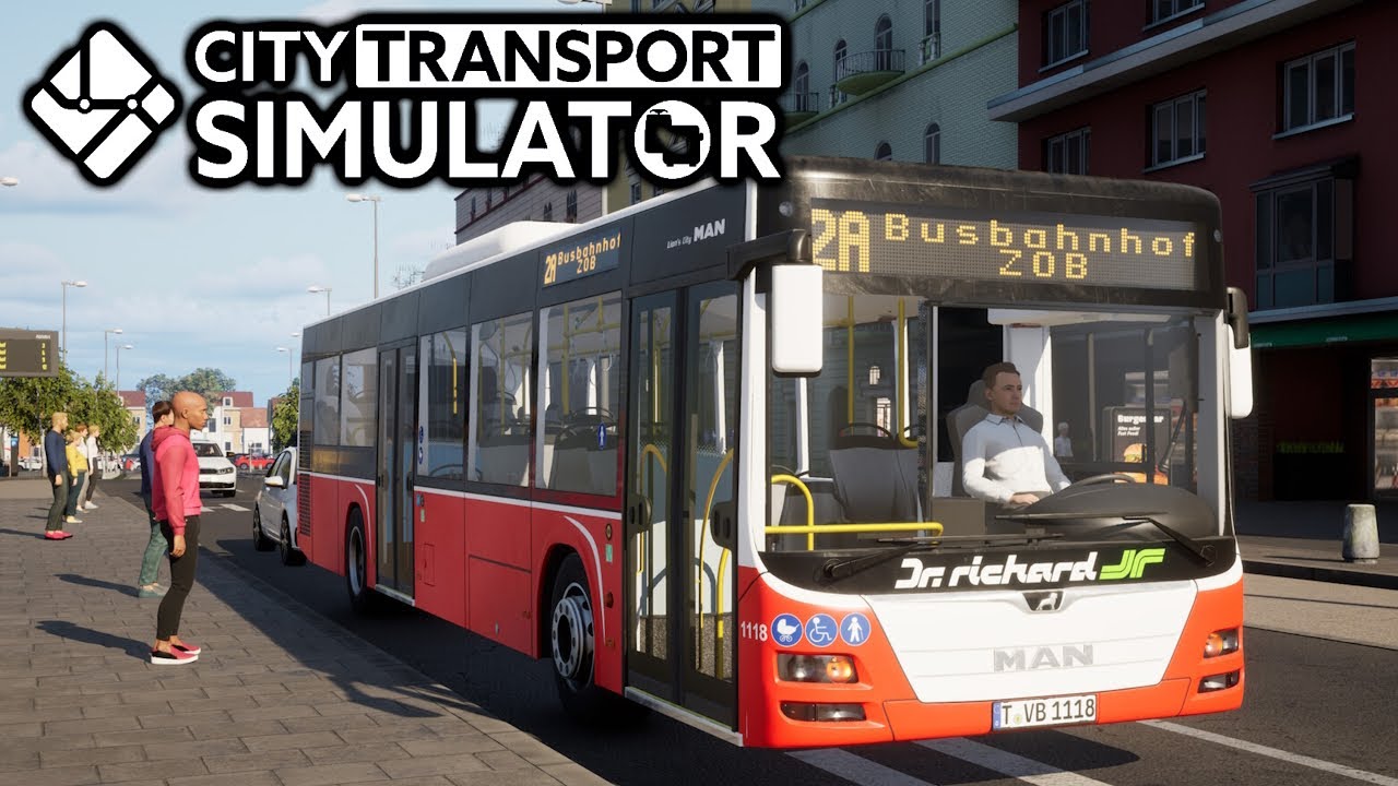 Pierwsza Jazda Autobusem w City Transport Simulator🚍 - Symulator Autobusu Miejskiego