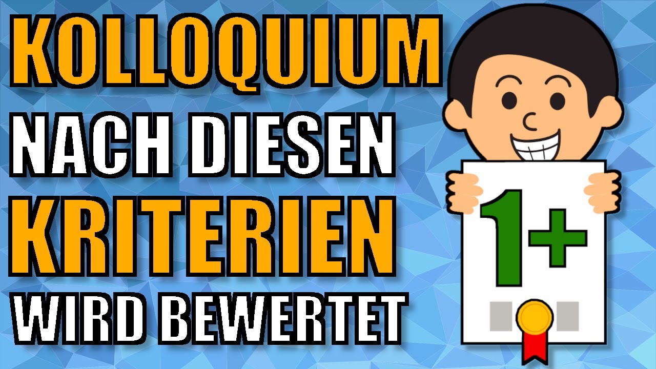 KOLLOQUIUM als Erzieher - nach diesen Kriterien wird das Erzieher Kolloquium bewertet |ERZIEHERKANAL