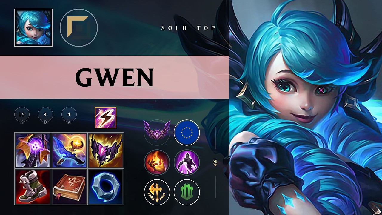 Gwen Top vs Renekton - EUW Master Patch 26.08