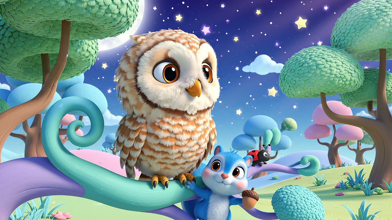 Six Little Toy Fireflies Glow Glow Glow | Magical Bedtime Song & Counting for Kids