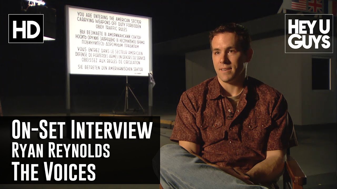 Ryan Reynolds On-Set Interview - The Voices